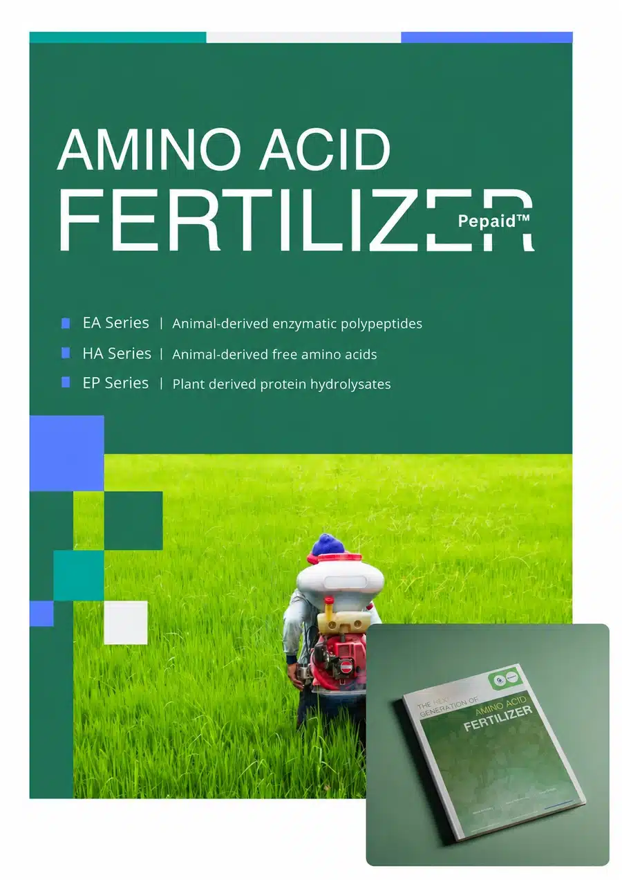 Amino Acid Fertilizer brochure cover