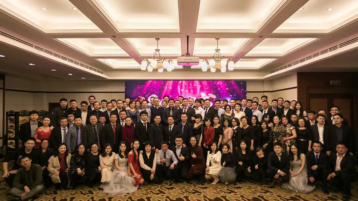 WHUCHEM team at the group annual meeting